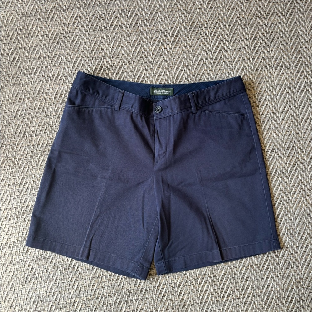 Eddie Bauer Women’s Navy Blue Shorts 10 Petite